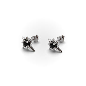Vanta Mens Silver Earrings
