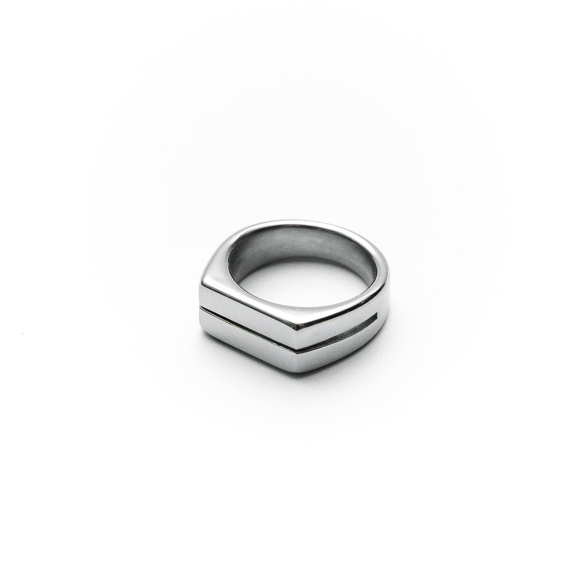 Vesper Mens Stainless Steel Ring
