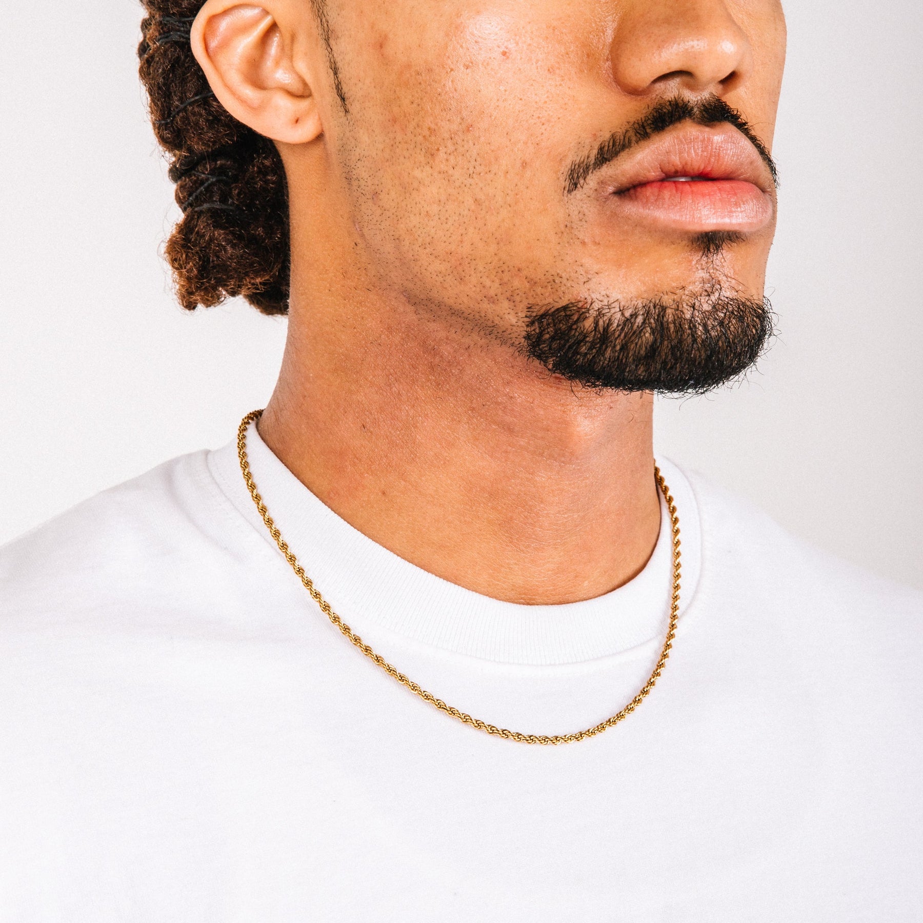 Vice Men's Gold-Stainless Steel Chain