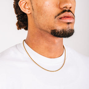 Vice Men's Gold-Stainless Steel Chain