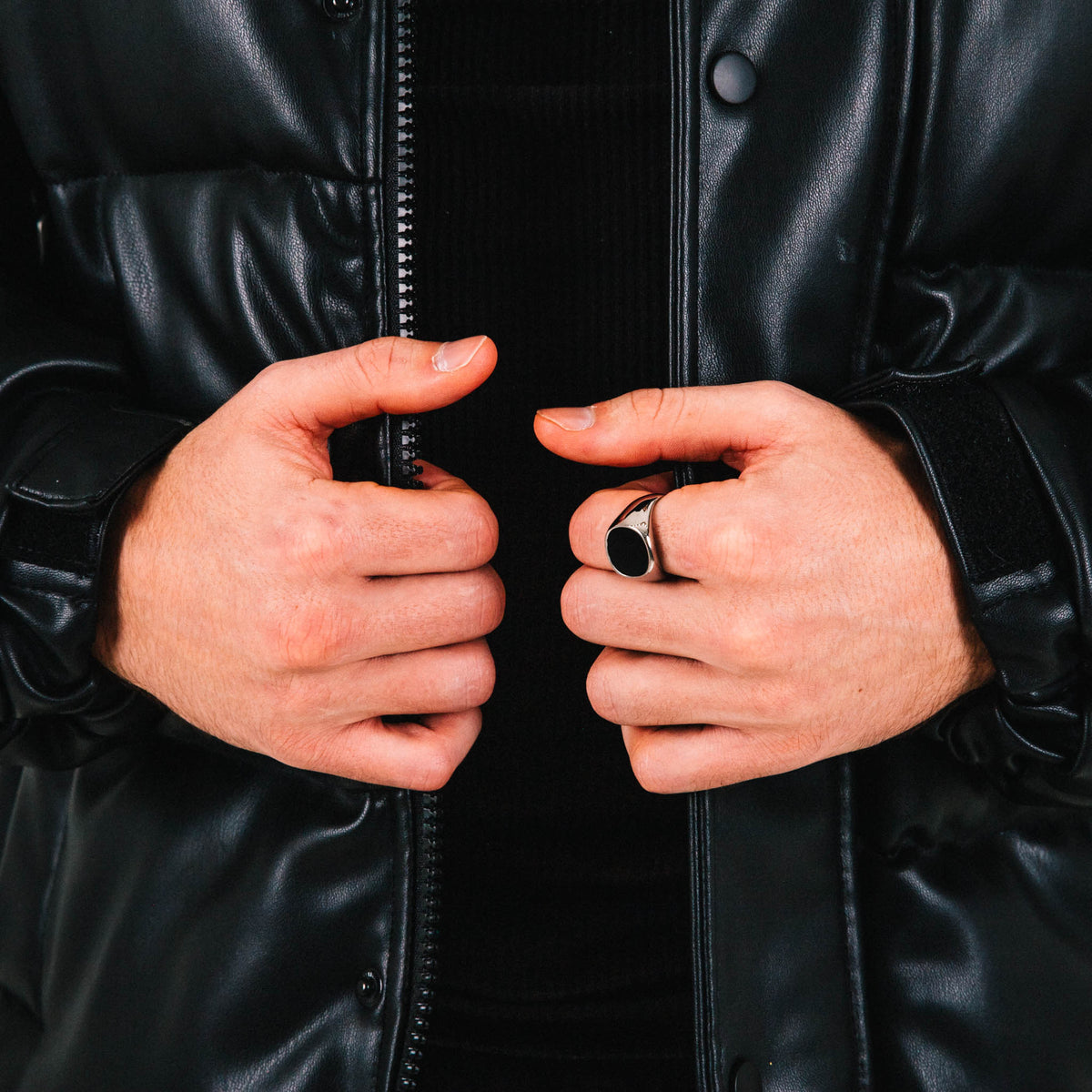 Void Mens Stainless Steel Ring