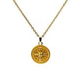 Wayfinder Mens Gold Stainless Steel Chain