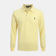 Long-sleeved polo shirt