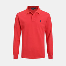 Long-sleeved polo shirt