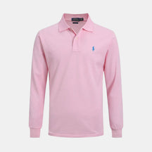 Long-sleeved polo shirt