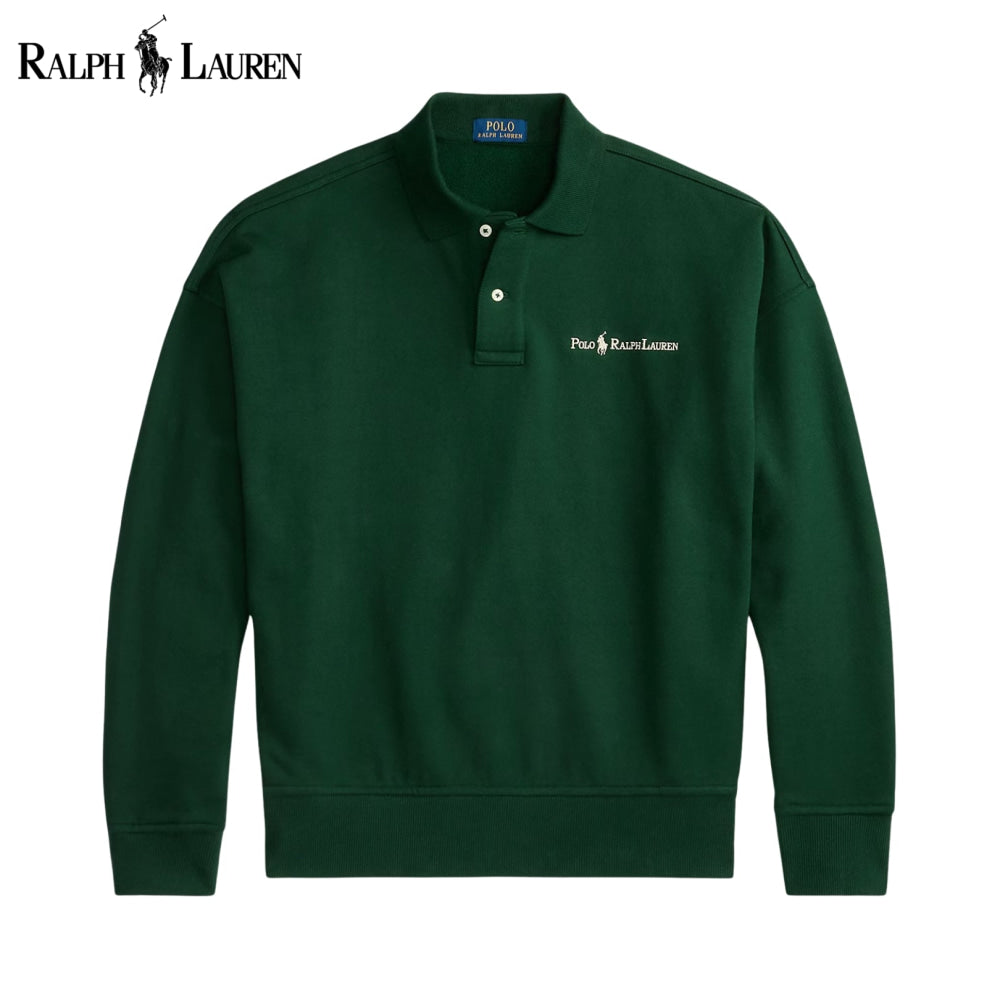 RL Logo Collared Sweatshirt