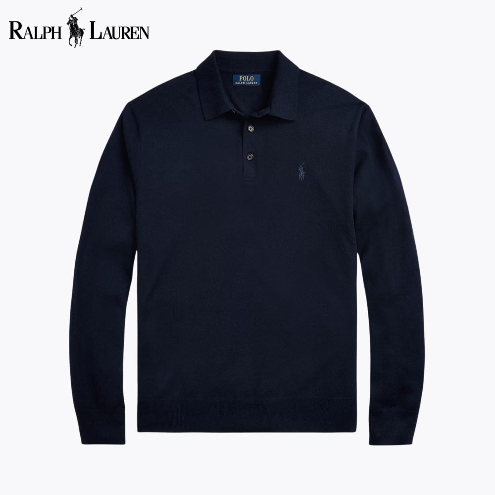 RL Wool Polo-Collar Jumper